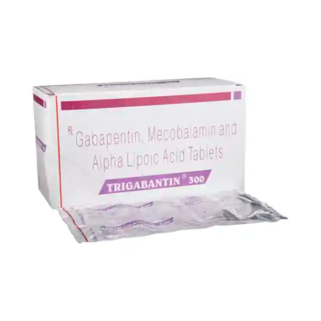Trigabantin 300 (10 tablets in 1 strip)