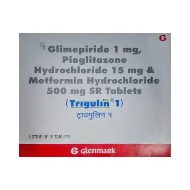 Trigulin 1 SR (15 tablets sr in 1 strip)