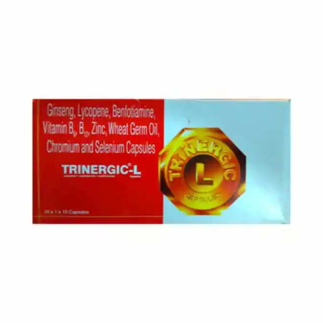 Trinergic L (15 Capsules in 1 strip)