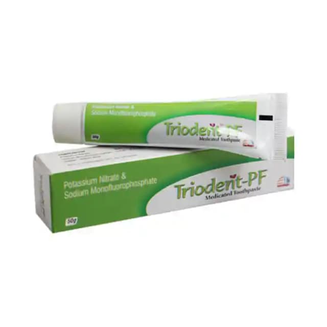 Triodent PF Toothpaste (50 gm in 1 tube)