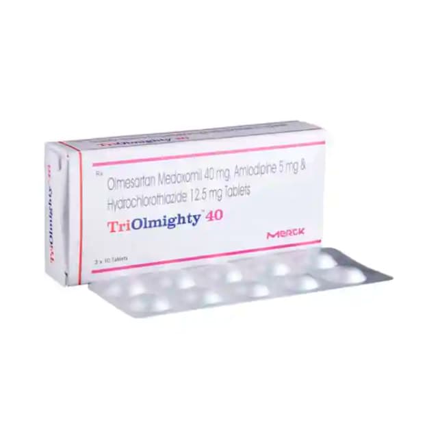 Triolmighty 40 (10 tablets in 1 strip)