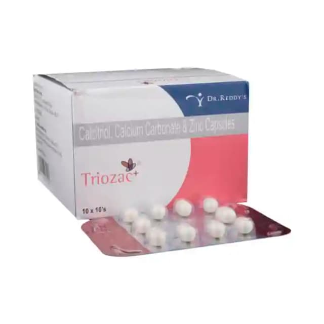 Triozac Plus (1 Strip Of 10 capsules)