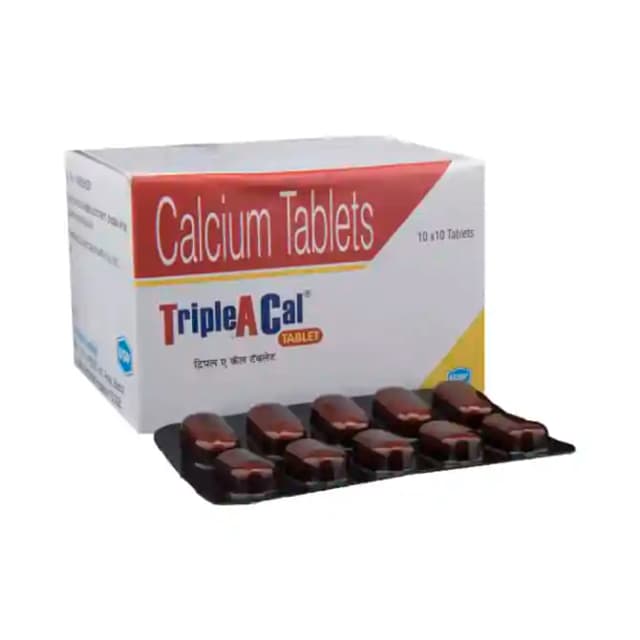 TripleACal (15 tablets in 1 strip)
