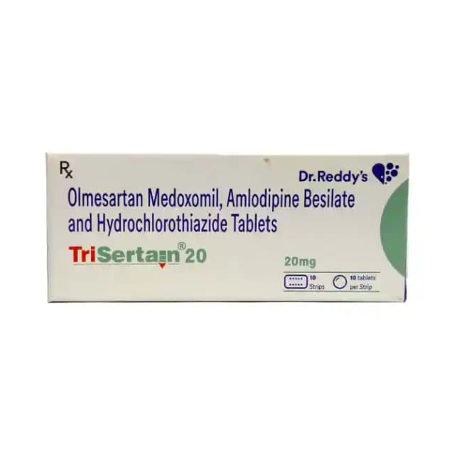 Trisertain 20 (10 tablets in 1 strip)
