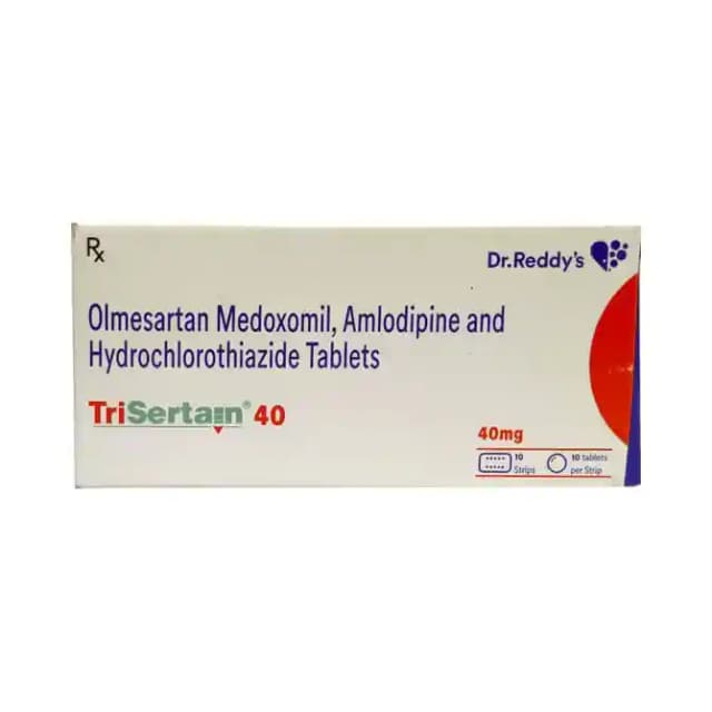 Trisertain 40 (10 tablets in 1 strip)