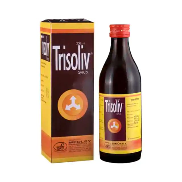 Trisoliv Syrup (1 Bottle of 200 ml Syrup)