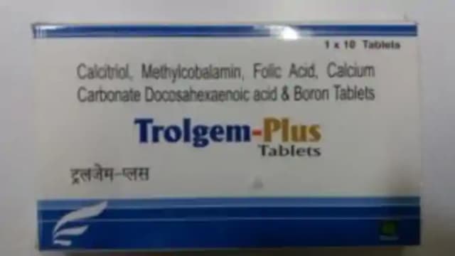 Trolgem Plus (1 Strip Of 10 tablets)