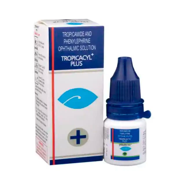 Tropicacyl Plus Eye Drops (5 ml in 1 bottle)