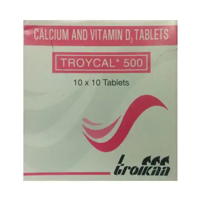 Troycal 500 mg (1 Strip Of 10 tablets)
