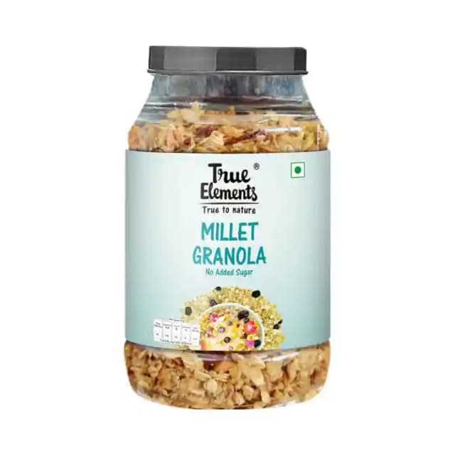 True Elements Millet Granola (1 Jar Of 750 gm Flakes)