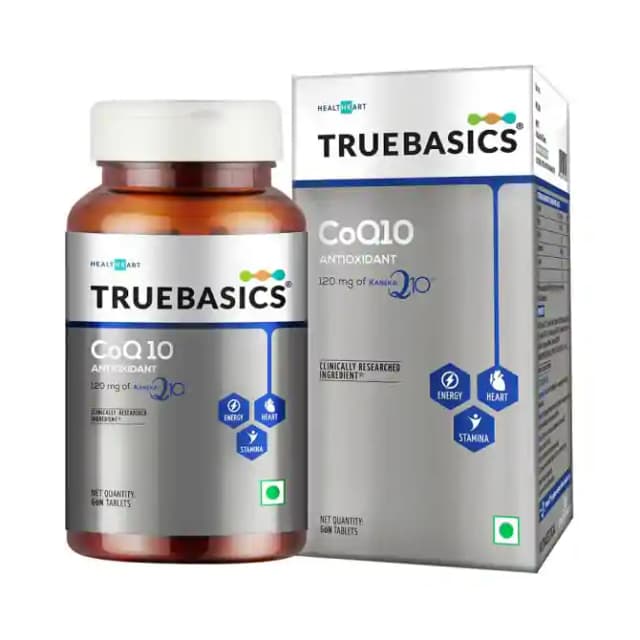 TrueBasics CoQ10 (1 Bottle of 60 tablets)