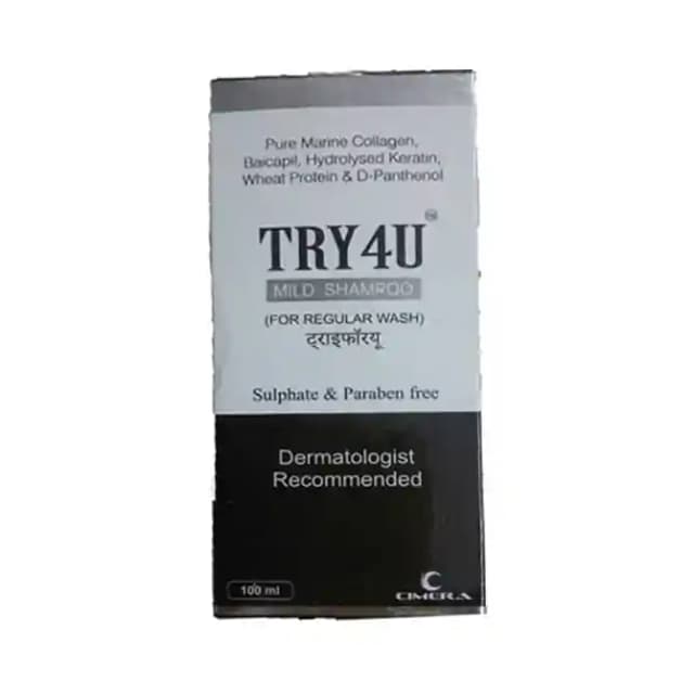 Try 4U Mild Shampoo (1 Bottle of 100 ml Shampoo)