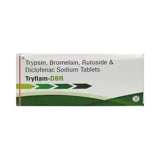 Tryflam DBR (10 tablets in 1 strip)