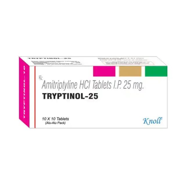 Tryptinol 25 (10 tablets in 1 strip)