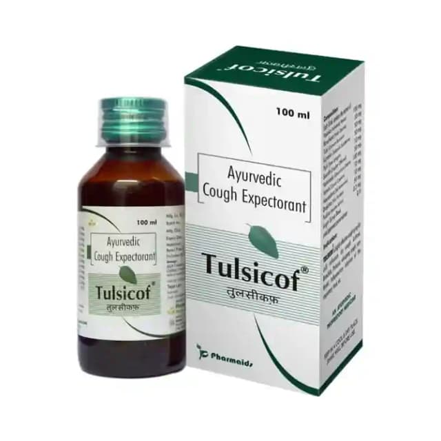 Tulsicof Syrup (1 Bottle of 100 ml Syrup)