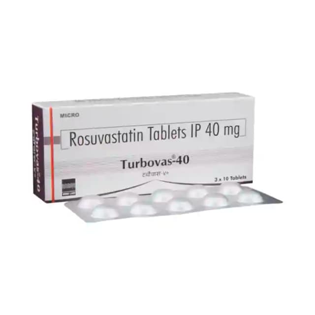 Turbovas 40 (10 tablets in 1 strip)