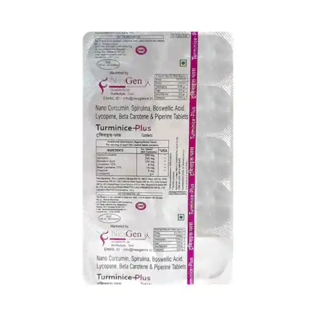 Turminice Plus (1 Strip Of 10 tablets)