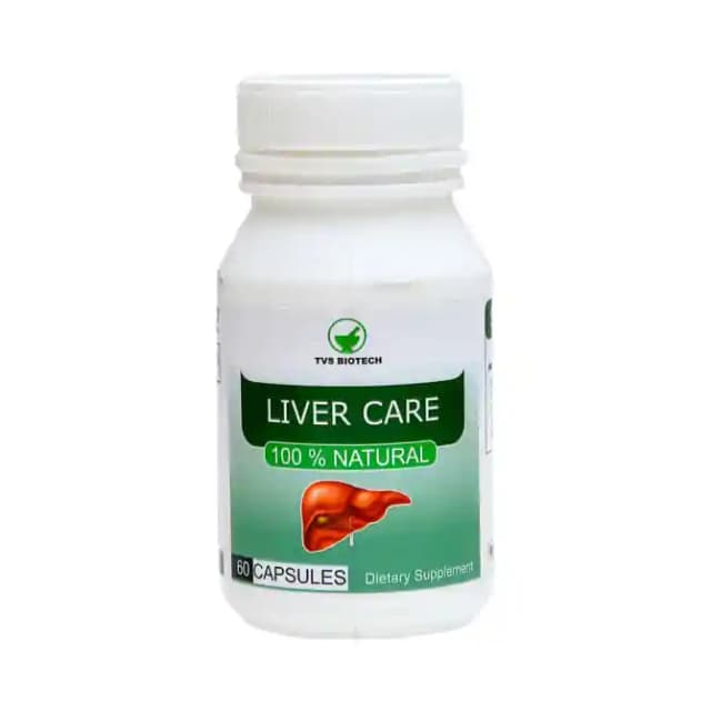 TVS Biotech Liver Care (1 Bottle of 60 capsules)