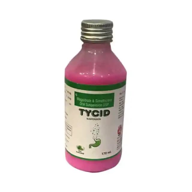 Tycid Oral Suspension (170 ml in 1 bottle)