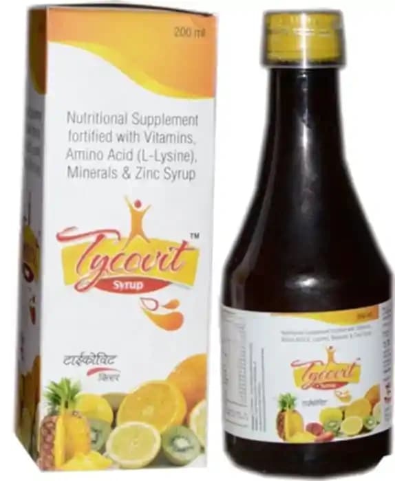 Tycovit Syrup (1 Bottle of 200 ml Syrup)
