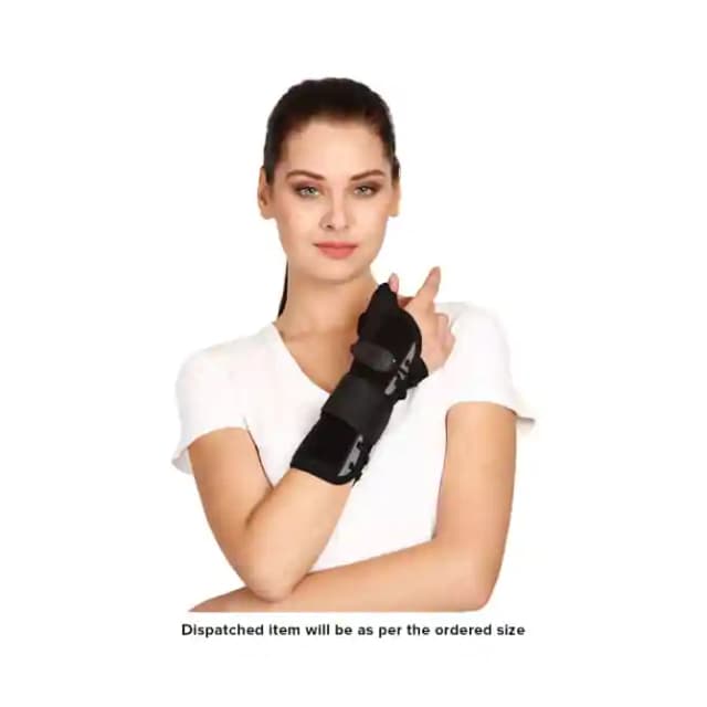 Tynor E 44 Wrist Splint with Thumb Small (1 Packet Of 1 Unit)