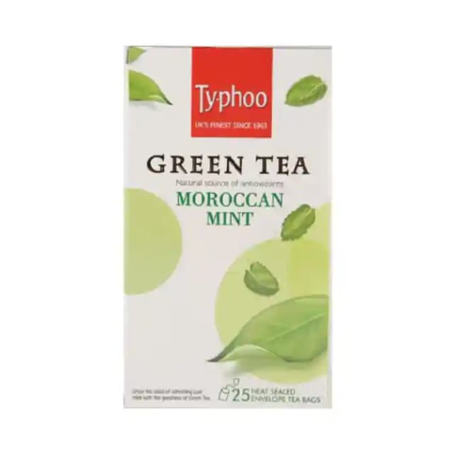 Typhoo Green Tea Moroccan Mint (1 Box Of 25 tea bags)