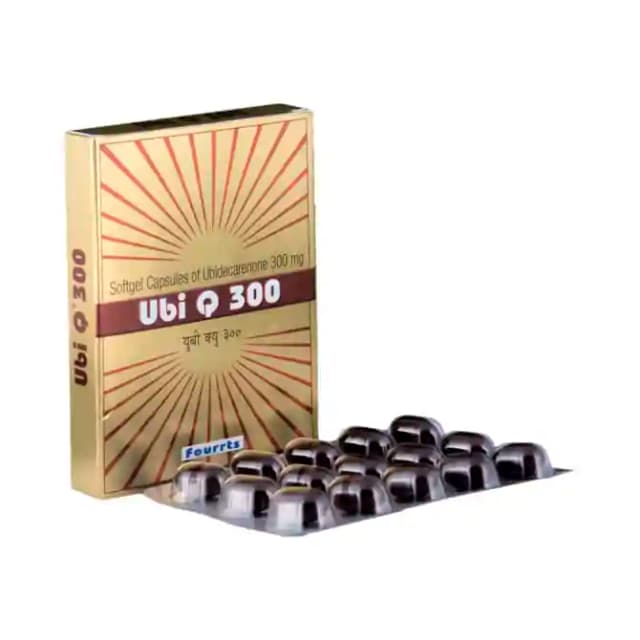 Ubi Q 300 Soft Gelatin (1 Strip Of 15 soft gelatin capsules)