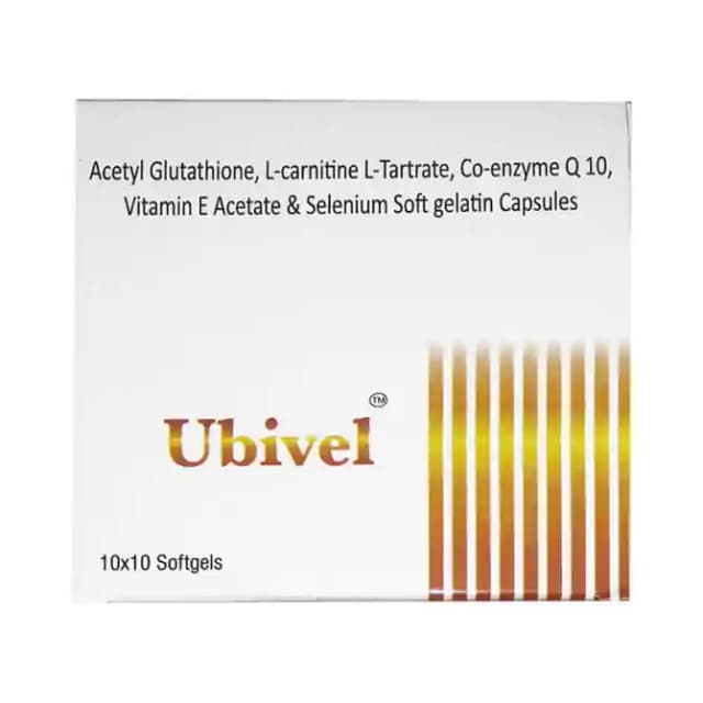 Ubivel Softgels (1 Box Of 100 soft gelatin capsules)