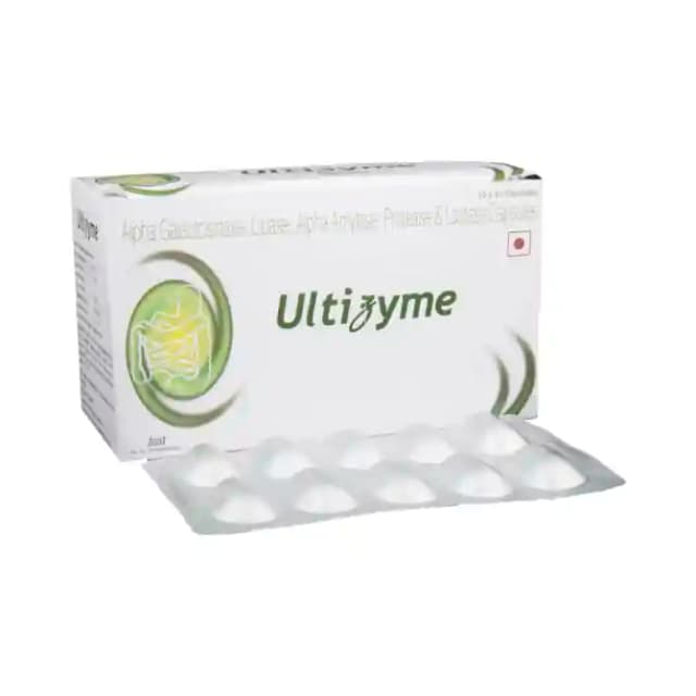 Ultizyme (1 Strip Of 10 capsules)