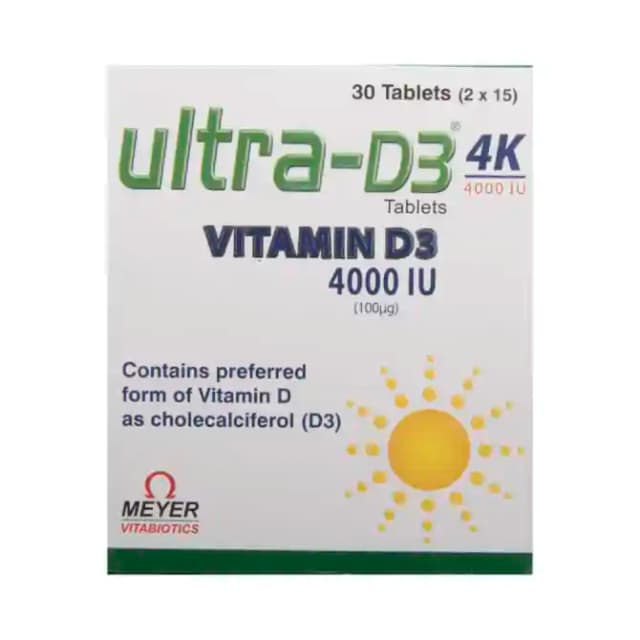 Ultra D3 4K (1 Strip Of 30 tablets)