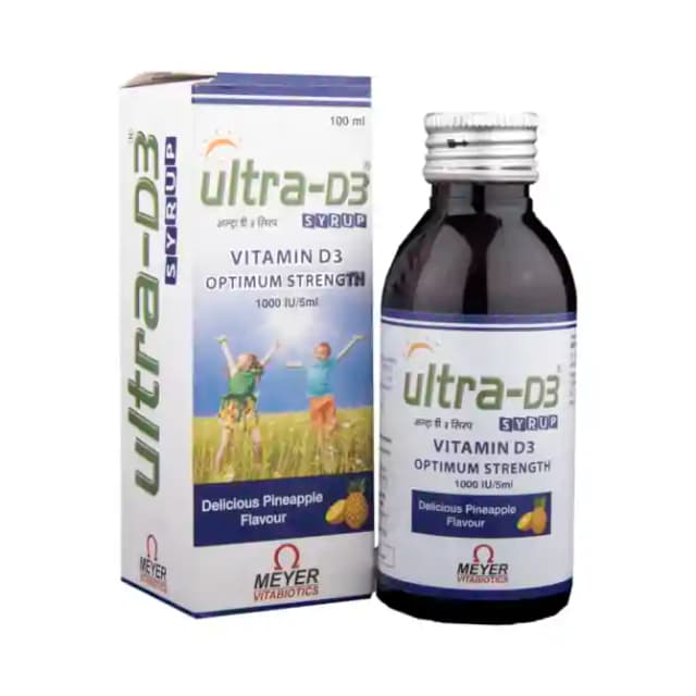Ultra D3 Syrup (1 Bottle of 100 ml Syrup)