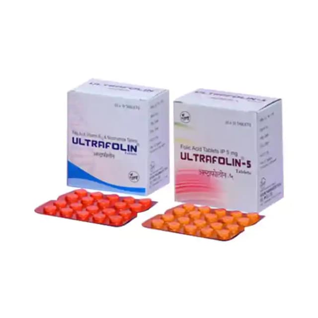 Ultrafolin 5mg (1 Strip Of 10 tablets)