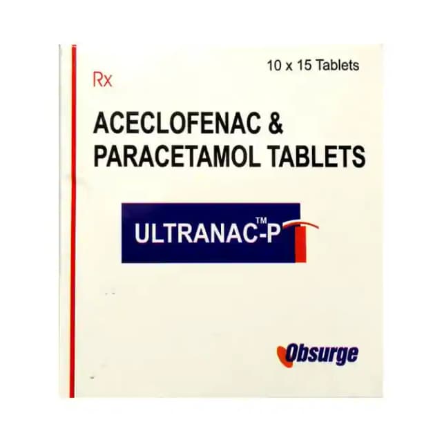 Ultranac P (15 tablets in 1 strip)