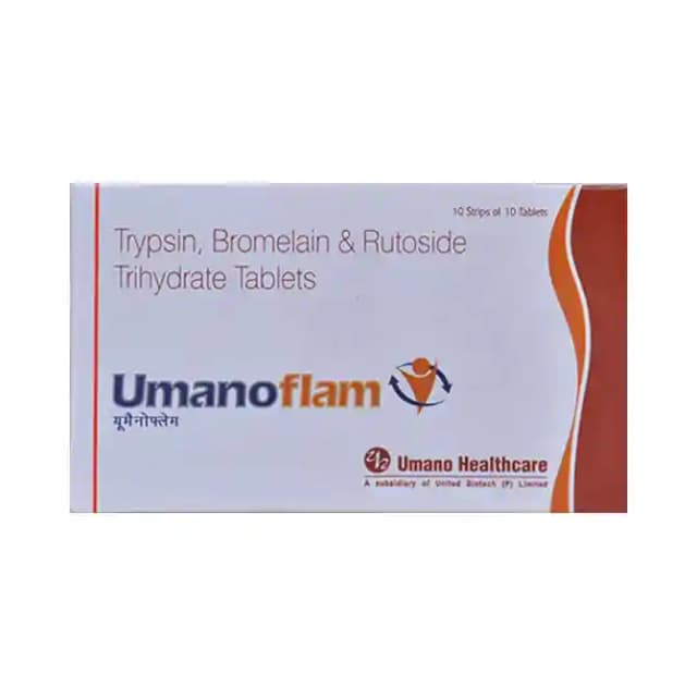 Umanoflam (1 Strip Of 10 tablets)