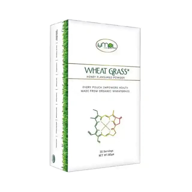 Umpl Wheat Grass Organic Powder Honey (1 Box Of 60 gm Powder)