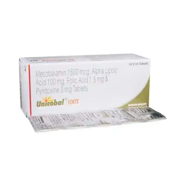 Unicobal Forte (10 tablets in 1 strip)