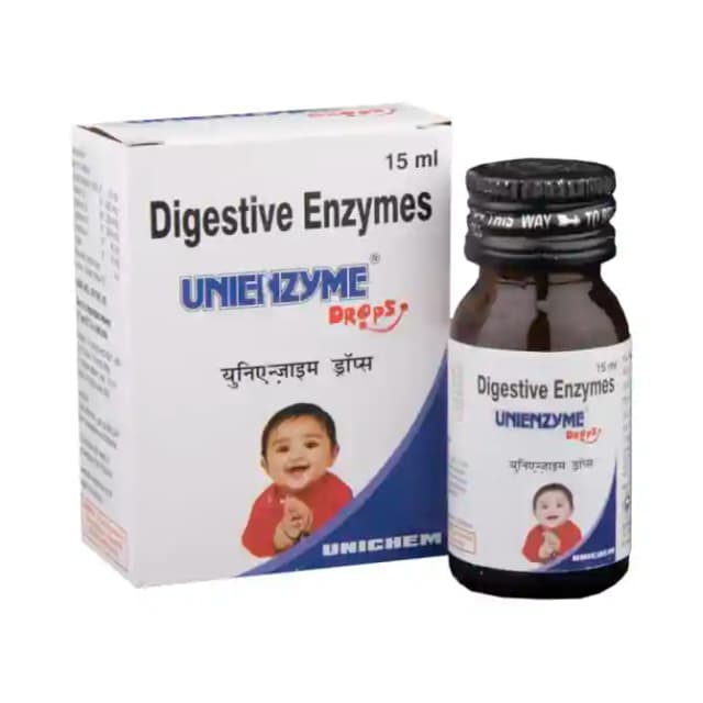 Unienzyme Drops (1 Bottle of 15 ml Oral Drops)