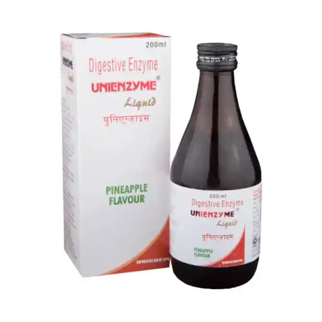 Unienzyme Liquid Pineapple (1 Bottle of 200 ml Liquid)