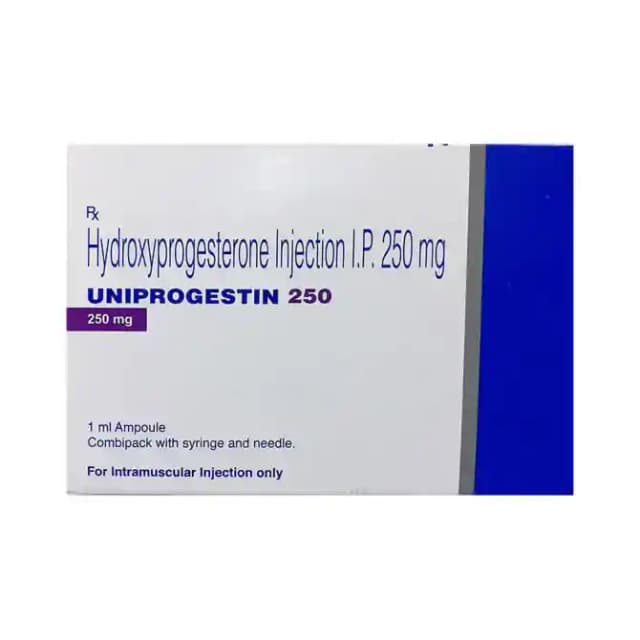 Uniprogestin 250 Injection (1 Injection in 1 box)