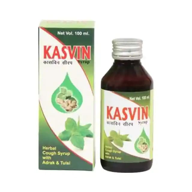 United Kasvin Syrup (1 Bottle of 100 ml Syrup)