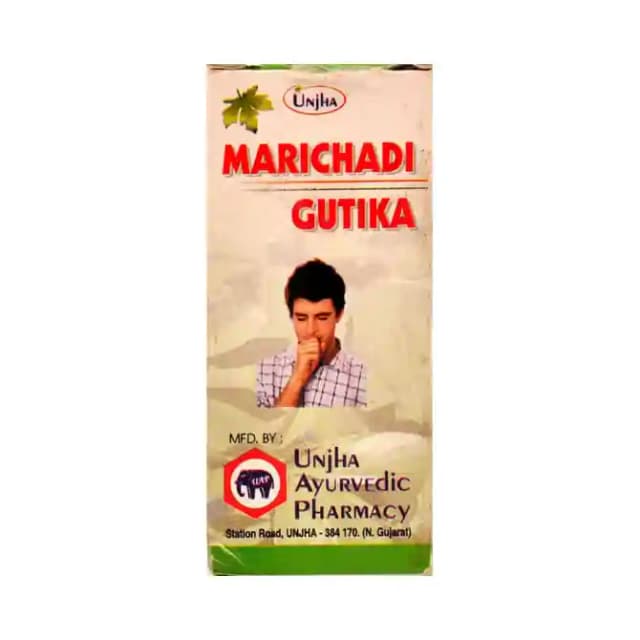 Unjha Marichadi Gutika (1 Bottle of 10 gm Powder)