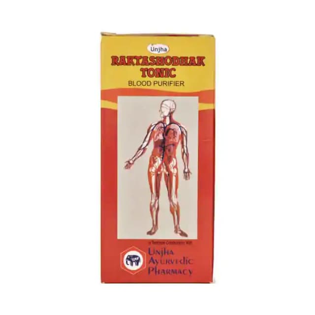 Unjha Raktashodhak Tonic (1 Bottle of 450 ml Tonic)