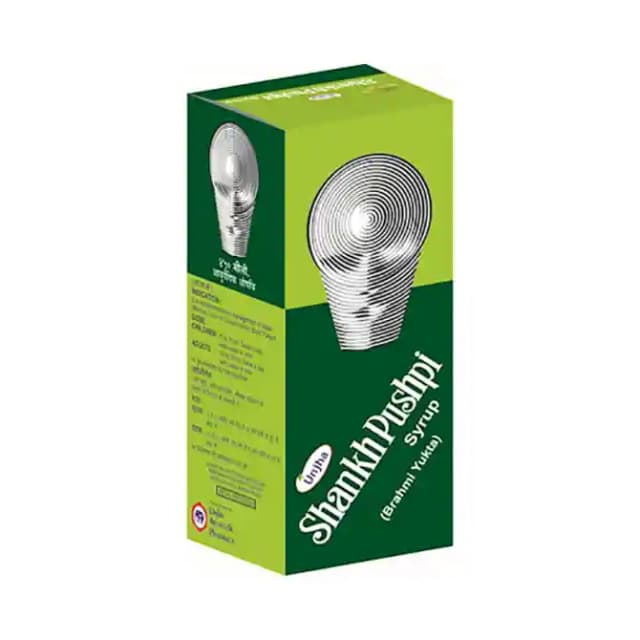 Unjha Shankhpushpi Syrup (1 Bottle of 200 ml Syrup)