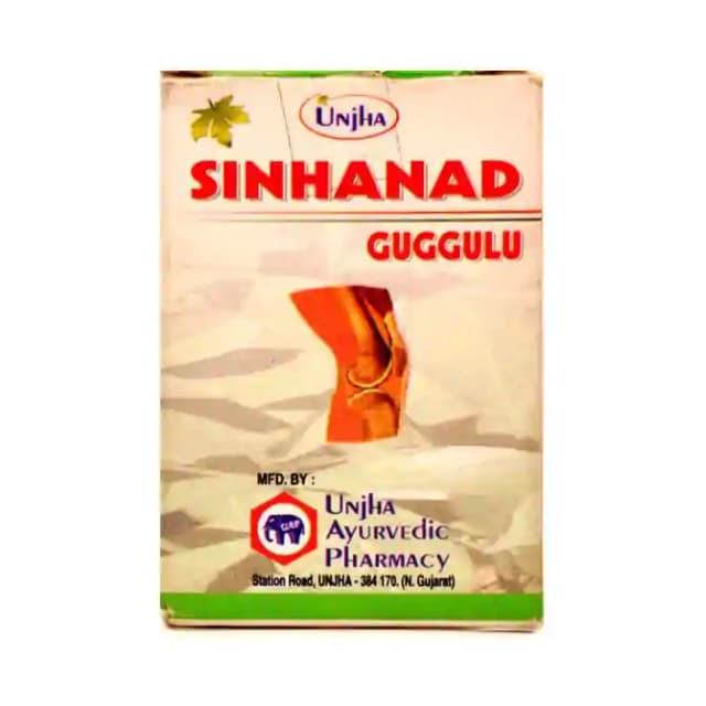 Unjha Sinhanad Guggulu (1 Bottle of 60 tablets)