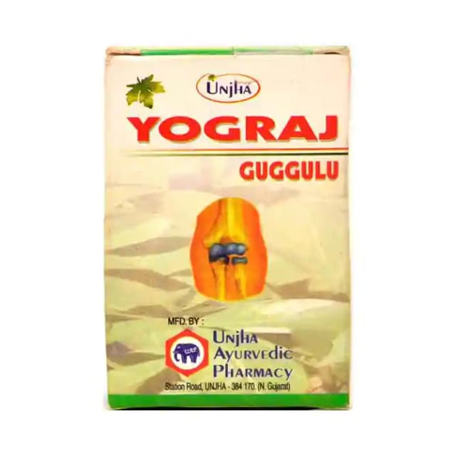 Unjha Yograj Guggulu (1 Bottle of 60 tablets)