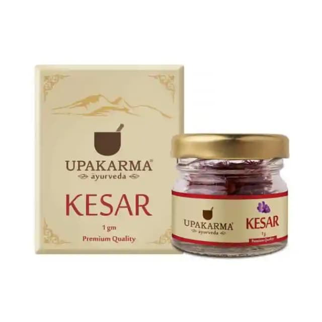 Upakarma Ayurveda Kesar (1 Packet Of 1 gm Leaves)