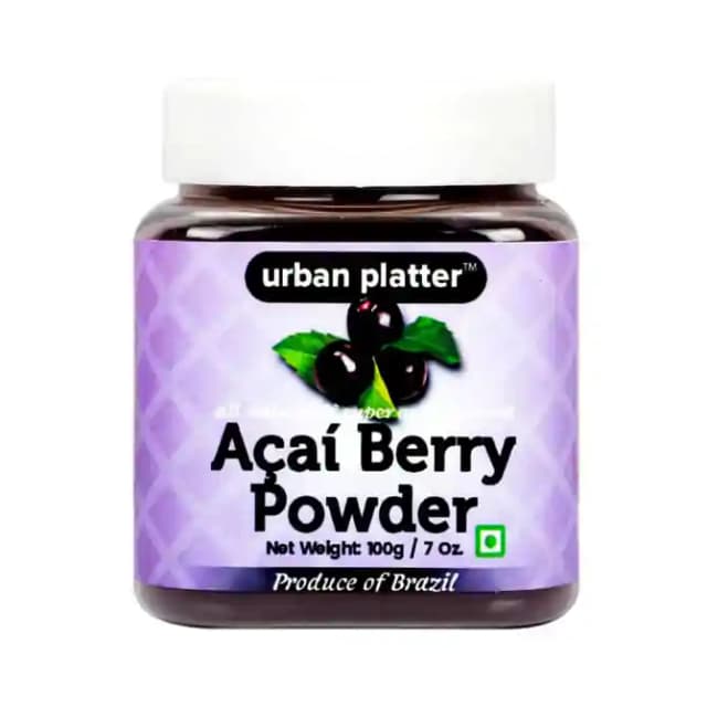 Urban Platter Acai Berry Powder (1 Jar Of 100 gm Powder)