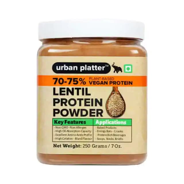 Urban Platter Lentil Protein Powder (1 Jar Of 250 gm Powder)