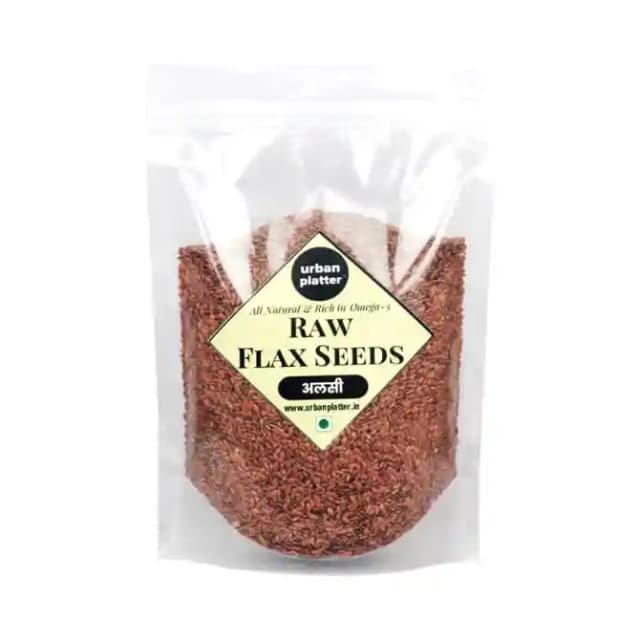 Urban Platter Raw Flax (Alsi) Seeds (1 Packet Of 400 gm Seeds)