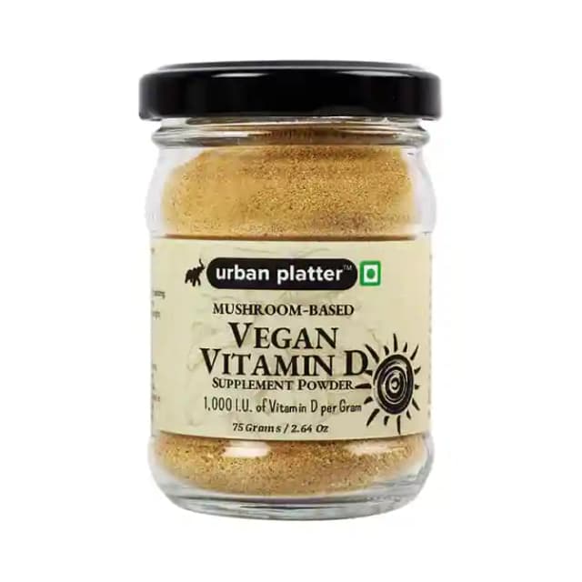 Urban Platter Vegan Vitamin D Powder (1 Jar Of 75 gm Powder)